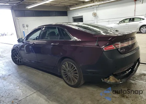2013 Lincoln Mkz from USA, damaged, VIN 3LN6L2J9XDR826060